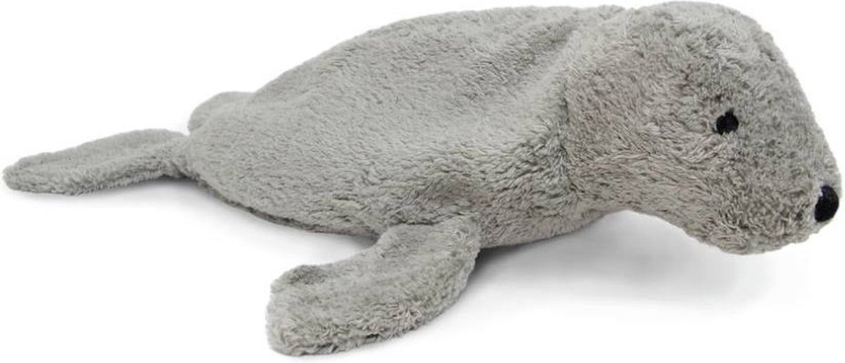 Warmte Knuffel Zeehond | Grijs Small